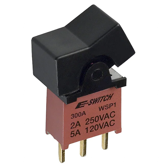 300AWSP1J1BLKM2RE E-Switch electronic component